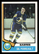 1974-75 Topps #25 Gilbert Perreault Ex-Mint 1974-75 Topps #25 Gilbert Perreault Ex-Mint