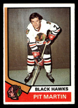 1974-75 Topps #58 Pit Martin Excellent+ 1974-75 Topps #58 Pit Martin Excellent+