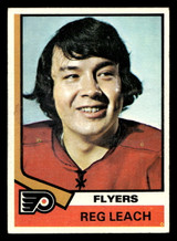 1974-75 Topps #95 Reggie Leach Excellent+ 1974-75 Topps #95 Reggie Leach Excellent+