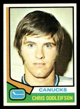 1974-75 Topps #108 Chris Oddleifson Near Mint+ RC Rookie 1974-75 Topps #108 Chris Oddleifson Near Mint+ RC Rookie