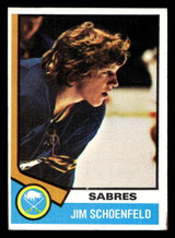1974-75 Topps #121 Jim Schoenfeld Ex-Mint 1974-75 Topps #121 Jim Schoenfeld Ex-Mint