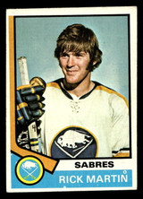 1974-75 Topps #190 Rick Martin Excellent+ ID: 475314 1974-75 Topps #190 Rick Martin Excellent+ ID: 475314