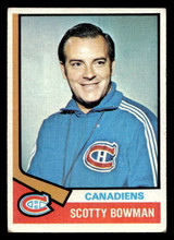 1974-75 Topps #261 Scotty Bowman/ Excellent+ RC Rookie ID: 475432 1974-75 Topps #261 Scotty Bowman/ Excellent+ RC Rookie ID: 475432