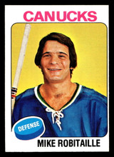 1975-76 Topps #24 Mike Robitaille Near Mint ID: 475487 1975-76 Topps #24 Mike Robitaille Near Mint ID: 475487