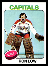 1975-76 Topps #25 Ron Low Near Mint 1975-76 Topps #25 Ron Low Near Mint
