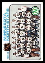1975-76 Topps #89 Minnesota North Stars Ex-Mint 1975-76 Topps #89 Minnesota North Stars Ex-Mint