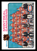 1975-76 Topps #90 Montreal Canadiens CL Ex-Mint 1975-76 Topps #90 Montreal Canadiens CL Ex-Mint