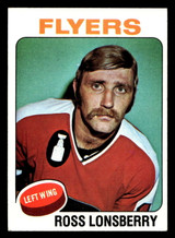 1975-76 Topps #110 Ross Lonsberry Excellent+ 1975-76 Topps #110 Ross Lonsberry Excellent+