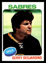1975-76 Topps #125 Gerry Desjardins Near Mint ID: 475691 1975-76 Topps #125 Gerry Desjardins Near Mint ID: 475691