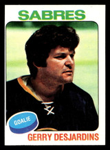 1975-76 Topps #125 Gerry Desjardins Near Mint ID: 475692 1975-76 Topps #125 Gerry Desjardins Near Mint ID: 475692