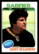 1975-76 Topps #125 Gerry Desjardins Near Mint ID: 475693 1975-76 Topps #125 Gerry Desjardins Near Mint ID: 475693