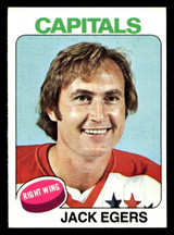 1975-76 Topps #134 Jack Egers Ex-Mint ID: 475719 1975-76 Topps #134 Jack Egers Ex-Mint ID: 475719