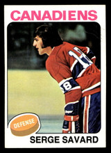 1975-76 Topps #144 Serge Savard Near Mint ID: 475725 1975-76 Topps #144 Serge Savard Near Mint ID: 475725