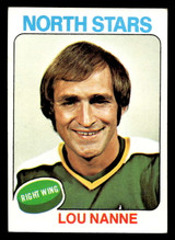 1975-76 Topps #143 Lou Nanne Ex-Mint 1975-76 Topps #143 Lou Nanne Ex-Mint