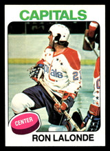 1975-76 Topps #152 Ron Lalonde Near Mint RC Rookie 1975-76 Topps #152 Ron Lalonde Near Mint RC Rookie