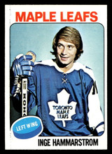 1975-76 Topps #168 Inge Hammarstrom Near Mint ID: 475802 1975-76 Topps #168 Inge Hammarstrom Near Mint ID: 475802