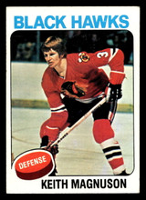 1975-76 Topps #176 Keith Magnuson Excellent+ 1975-76 Topps #176 Keith Magnuson Excellent+