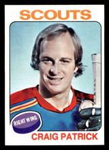 1975-76 Topps #178 Craig Patrick Near Mint ID: 475825 1975-76 Topps #178 Craig Patrick Near Mint ID: 475825