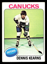1975-76 Topps #188 Dennis Kearns Excellent+ 1975-76 Topps #188 Dennis Kearns Excellent+