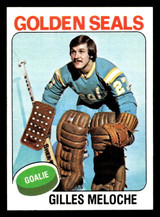 1975-76 Topps #190 Gilles Meloche Near Mint ID: 475854 1975-76 Topps #190 Gilles Meloche Near Mint ID: 475854