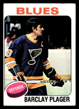 1975-76 Topps #205 Barclay Plager Excellent 1975-76 Topps #205 Barclay Plager Excellent