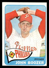 1965 Topps #184 John Boozer Ex-Mint SET BREAK 1965 Topps #184 John Boozer Ex-Mint SET BREAK