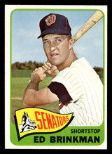 1965 Topps #417 Ed Brinkman Near Mint+ SET BREAK 1965 Topps #417 Ed Brinkman Near Mint+ SET BREAK