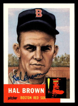 1991 Topps Archives 1953 #184 Hal Brown Ex-Mint Auto Signed  ID: 475970