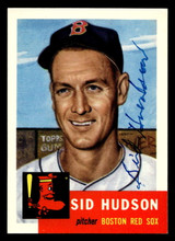 1991 Topps Archives 1953 #251 Sid Hudson Ex-Mint Auto Signed 1991 Topps Archives 1953 #251 Sid Hudson Ex-Mint Auto Signed
