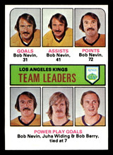 1975-76 Topps #320 Bob Nevin/Juha Widing/Bob Berry TL Near Mint ID: 476498 1975-76 Topps #320 Bob Nevin/Juha Widing/Bob Berry TL Near Mint ID: 476498