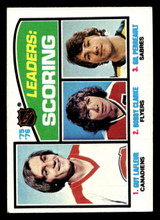 1976-77 Topps #3 Guy Lafleur/Bobby Clarke/Gilbert Perreault LL Ex-Mint ID: 476525 1976-77 Topps #3 Guy Lafleur/Bobby Clarke/Gilbert Perreault LL Ex-Mint ID: 476525