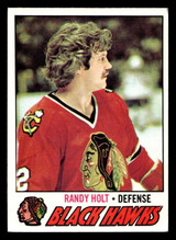 1977-78 Topps #34 Randy Holt Near Mint RC Rookie 1977-78 Topps #34 Randy Holt Near Mint RC Rookie