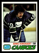 1977-78 Topps #56 Dennis Ververgaert Near Mint 1977-78 Topps #56 Dennis Ververgaert Near Mint