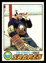 1977-78 Topps #201 Don Edwards Very Good RC Rookie 1977-78 Topps #201 Don Edwards Very Good RC Rookie