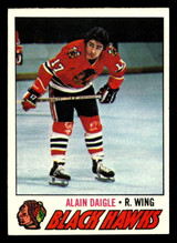 1977-78 Topps #208 Alain Daigle Near Mint 1977-78 Topps #208 Alain Daigle Near Mint