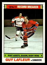 1977-78 Topps #218 Guy Lafleur RB Near Mint+ 1977-78 Topps #218 Guy Lafleur RB Near Mint+