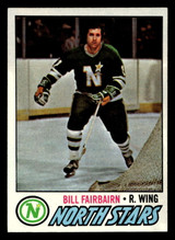 1977-78 Topps #255 Bill Fairbairn Ex-Mint 1977-78 Topps #255 Bill Fairbairn Ex-Mint