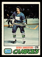1977-78 O-Pee-Chee #46 Derek Sanderson Excellent+ 1977-78 O-Pee-Chee #46 Derek Sanderson Excellent+