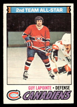 1977-78 O-Pee-Chee #60 Guy Lapointe AS Ex-Mint 1977-78 O-Pee-Chee #60 Guy Lapointe AS Ex-Mint