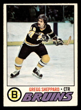 1977-78 O-Pee-Chee #95 Gregg Sheppard Very Good 1977-78 O-Pee-Chee #95 Gregg Sheppard Very Good