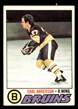 1977-78 O-Pee-Chee #114 Earl Anderson Excellent+ RC Rookie ID: 477203 1977-78 O-Pee-Chee #114 Earl Anderson Excellent+ RC Rookie ID: 477203