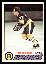 1977-78 O-Pee-Chee #114 Earl Anderson Excellent+ RC Rookie ID: 477205 1977-78 O-Pee-Chee #114 Earl Anderson Excellent+ RC Rookie ID: 477205