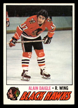 1977-78 O-Pee-Chee #208 Alain Daigle Excellent+ 1977-78 O-Pee-Chee #208 Alain Daigle Excellent+