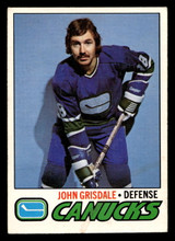 1977-78 O-Pee-Chee #277 John Grisdale Excellent 1977-78 O-Pee-Chee #277 John Grisdale Excellent