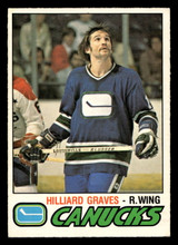 1977-78 O-Pee-Chee #286 Hilliard Graves Excellent+ Writing On Back 1977-78 O-Pee-Chee #286 Hilliard Graves Excellent+ Writing On Back