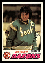 1977-78 O-Pee-Chee #317 Jim Neilson Excellent+ ID: 477396 1977-78 O-Pee-Chee #317 Jim Neilson Excellent+ ID: 477396