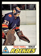 1977-78 O-Pee-Chee #370 Doug Favell Ex-Mint Miscut 1977-78 O-Pee-Chee #370 Doug Favell Ex-Mint Miscut