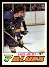 1977-78 O-Pee-Chee #376 Bruce Affleck Very Good OPC 1977-78 O-Pee-Chee #376 Bruce Affleck Very Good OPC