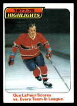 1978-79 Topps #3 Guy Lafleur Near Mint 1978-79 Topps #3 Guy Lafleur Near Mint