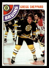 1978-79 Topps #18 Gregg Sheppard Near Mint ID: 477506 1978-79 Topps #18 Gregg Sheppard Near Mint ID: 477506